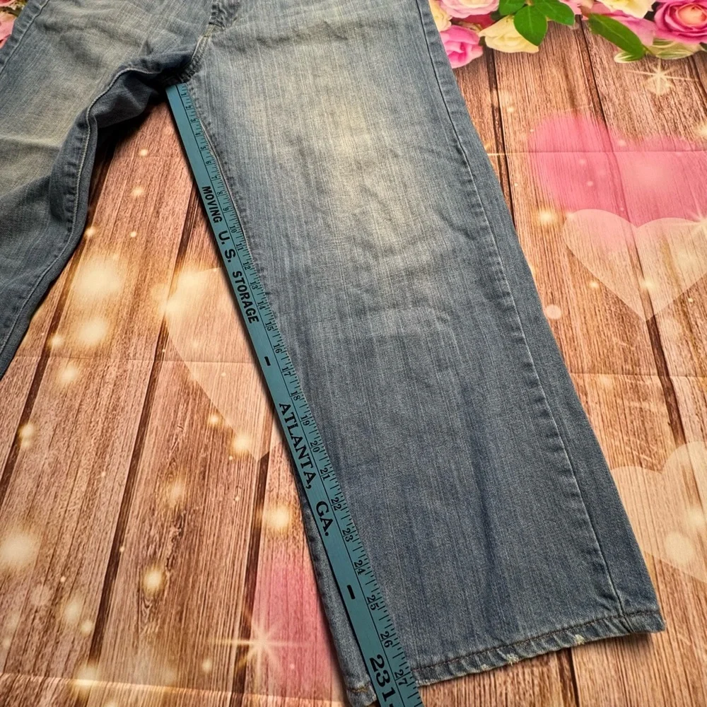 Lucky Brand Men's Mid Blue Straight Jeans